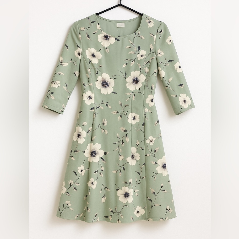 Floral Print Women's Dress